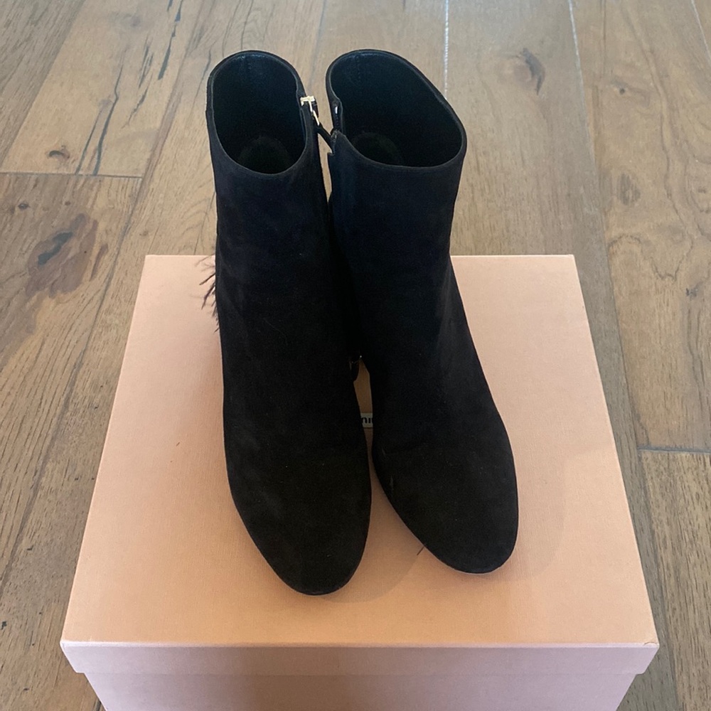 Miu Miu Fringe Stone Boots